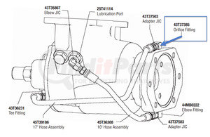 43T37385 by MUNCIE POWER PRODUCTS - Power Take Off (PTO) Housing Plug