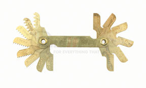 12016 by IRWIN HANSON - 16 - Leaf Metric Thread Pitch Gauge, Carded