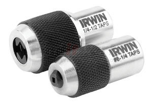 3095001 by IRWIN HANSON - 3/8 in. Drive 0 to 1/2 in. Tap Adapter Set, 2 pc.