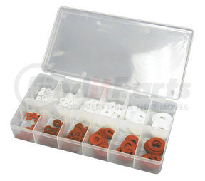 371 by ATD TOOLS - 200 Pc. Fiber and Nylon Washer Assortment