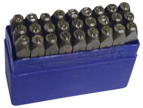 9602 by ATD TOOLS - 27 Pc. 1/4” Letter Stamp Set