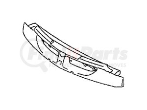MR957870 by CHRYSLER - FRONT BUMPER CORE