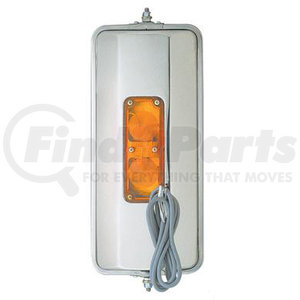 FLTMIR4040 by NAVISTAR - INTERNATIONAL MIRROR, 7X16 W.C. HEATED LIGHT