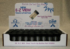 10002 by E-Z MIX - E-Z Clear Touch Up Bottle, box of 50