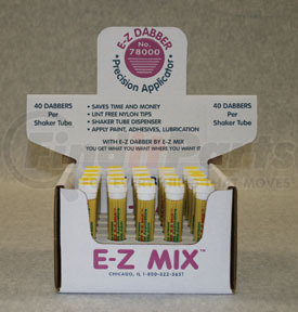 78000-E by E-Z MIX - E-Z Dabber Bottle with 40 Dabbers