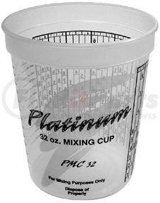 PMC32 by E-Z MIX - Platinum Mixing Cups with PPG Ratios, 1-Quart