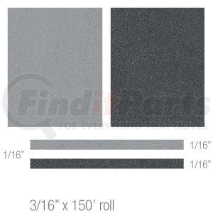 74810 by 3M - Scotchcal™ Elite Double Striping Tape 74810, Silver Metallic/Charcoal Metallic