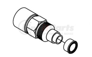 339227 by ALEMITE - SWIVEL ASSY, MEDIUM PRESSURE