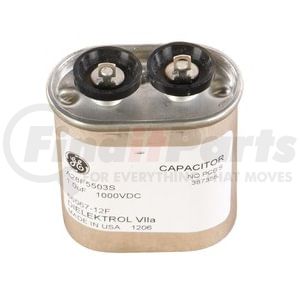 General Electric A28F5503S Multi-Purpose Capacitor 1uF ±10% 1kV Power Film Snubber Capacitor, Polypropylene Can, Panel Mount