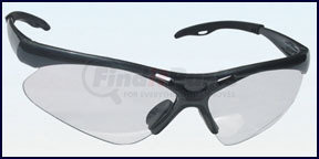 540-0200 by SAS SAFETY CORP - Black Frame Diamondbacks™ Safety Glasses with Clear Lens