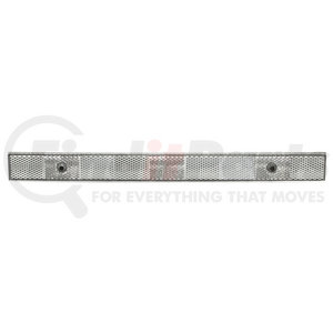 981533 by TRUCK-LITE - Reflector - 1 x 12" Rectangle, Clear, 2 Screw or Adhesive Mount