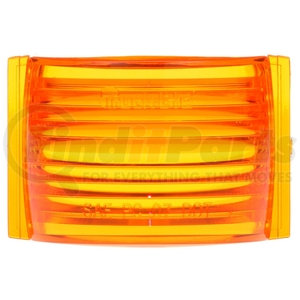 99160Y by TRUCK-LITE - Rectangular, Yellow, Acrylic, Replacement Lens for M/C Lights (26311Y, 26313Y), Signal Stat (1113, 1114), Snap-Fit