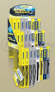 2T100 by ANCO - Wall Rack Display - 2', Wall-Mounted, Includes 26 Hooks and 2 Tiers (Holds Up To 90 Wiper Blades)
