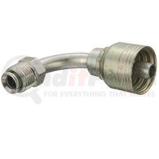 06Z-B66 by WEATHERHEAD - Eaton Weatherhead Z Series Crimp Hose Fittings Inverted Male Swivel 90 Elbow
