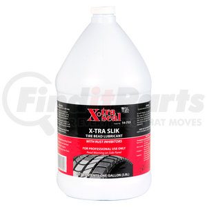 14-753 by X-TRA SEAL - 1 Gal (38L) Xtra Slik Bead Lube (Concentrate : Mix 4 to 1 with Water)