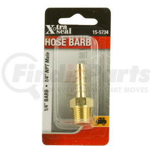 15-5734 by X-TRA SEAL - Hose Barb - 1/4" Fitting, 1/4" NPT Male