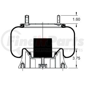 AS-8932 by TRIANGLE SUSPENSION - Triangle Air Spr - Rolling Lobe