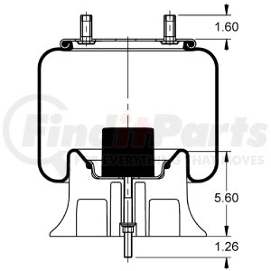 AS-8740 by TRIANGLE SUSPENSION - Triangle Air Spr - Rolling Lobe