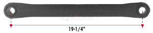 H167 by TRIANGLE SUSPENSION - Hutchens Torque Rod - Non-Adj (19-1/4); Use with H112 Torque Rod Bushing Kit; For 7700 and 9700 Series Suspensions