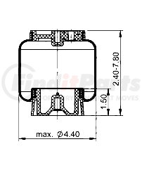 AS-5046 by TRIANGLE SUSPENSION - Triangle Air Spr - Cab Bag