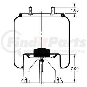 AS-8856 by TRIANGLE SUSPENSION - Triangle Air Spr - Rolling Lobe