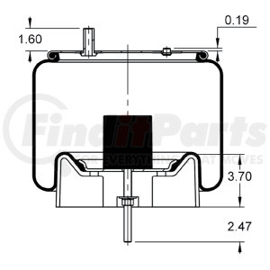 AS-8934 by TRIANGLE SUSPENSION - Triangle Air Spr - Rolling Lobe