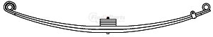 75-210 by TRIANGLE SUSPENSION - Peterbilt, F Spr, Lvs:4PD/2 ; OEM# 202584; SE Length: 32-1/8; LE Length: 32-1/8; SE End: RNK; LE End: RNK; Grading 4PD/323 2/1.000
