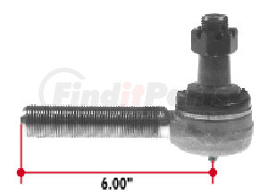 ES9001R by TRIANGLE SUSPENSION - Tie Rod End RH