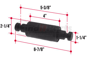 RB263 by TRIANGLE SUSPENSION SYSTEMS CO. - Rbr Bush W/Pin 1614603000