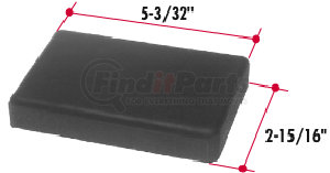 H118 by TRIANGLE SUSPENSION - Hutchens Rubber Pad, For: H900 Singe Point Suspensions; Polyurethane Verison use H118UB