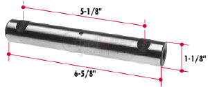 B1361-13 by TRIANGLE SUSPENSION - Autocar Shackle Pins
