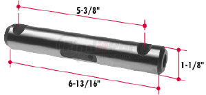 Triangle Suspension B1430-46 Suspension Spring Saddle Frtlnr.Pin(Rpl6813220522)