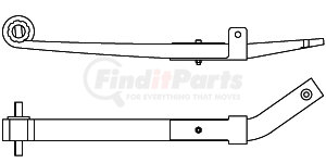 Triangle Suspension 55-1235 2LfLH W/Bkt