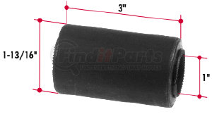 RB75 by TRIANGLE SUSPENSION - Rubber Encased Bushing