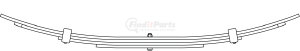 Triangle Suspension 55-037 International - Navistar, R Spr, Lvs:4 ; OEM# 473725C91; SE Length: 19-3/4; LE Length: 19-3/4; SE