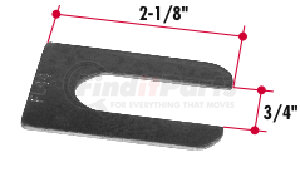 FL44 by TRIANGLE SUSPENSION - Freightliner Align Shim - 1/16"