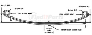 46-1434 by TRIANGLE SUSPENSION - Freightliner F Spr Lvs:2 FT