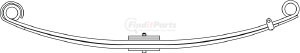 46-1406 by TRIANGLE SUSPENSION - Freightliner, F Spr, Lvs:2PD/2/PD FT; OEM# A1614695000; SE Length: 26-1/4; LE Length: 28-3/4; SE End: RB233; LE End: RB233; Grading 2/401, 2/788, 1/323