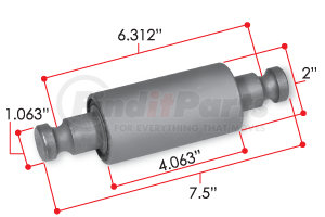 RB308 by TRIANGLE SUSPENSION - Kenworth Bushing B65-1012