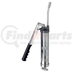 30-465 by PLEWS - Grease Gun, Industrial Lever, Variable, Plated, w/Pipe
