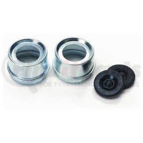 K71-315-00 by DEXTER AXLE - E-Z Lube Grease Cap & Plug Kit (NON CHROME FINISH)