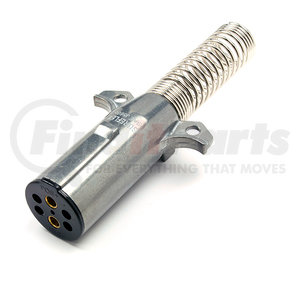 82-1042V by GROTE - Trailer Plug With Spring, 2 Pole, Vertical Pin