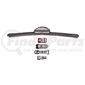 13-CA by BOSCH - Wiper Blade - New, Clear Advantage, 13 in., Rubber, Adapters Included