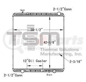 0437249P by THERMAL SOLUTIONS MFG. - Radiator