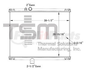 0437155P by THERMAL SOLUTIONS MFG. - Radiator