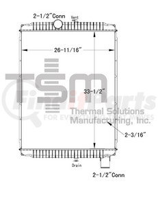 0437403P by THERMAL SOLUTIONS MFG. - Radiator