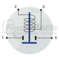 Cole Hersee 24812-01 Headlight Switch Cole Hersee Solenoids & Relays HEAVY SERVICE, CONTINUOUS DUTY, SPST, 12V, 225A MAKE AND