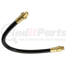 B337595-B1 by ALEMITE - 18" Thermoplastic Grease Gun Extension Hose - 1/8" Male NPTF, 6000 PSI
