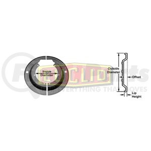 E-11941 by EUCLID - Brake Dust Shield