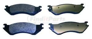 1096.20 by PERFORMANCE FRICTION - Disc Brake Pad Set